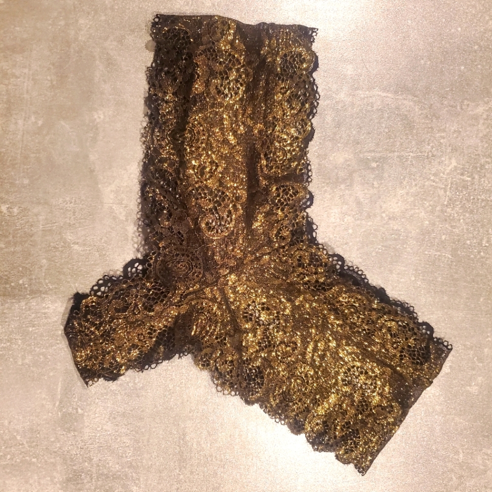 Victoria's Secret Golden Panties Size L